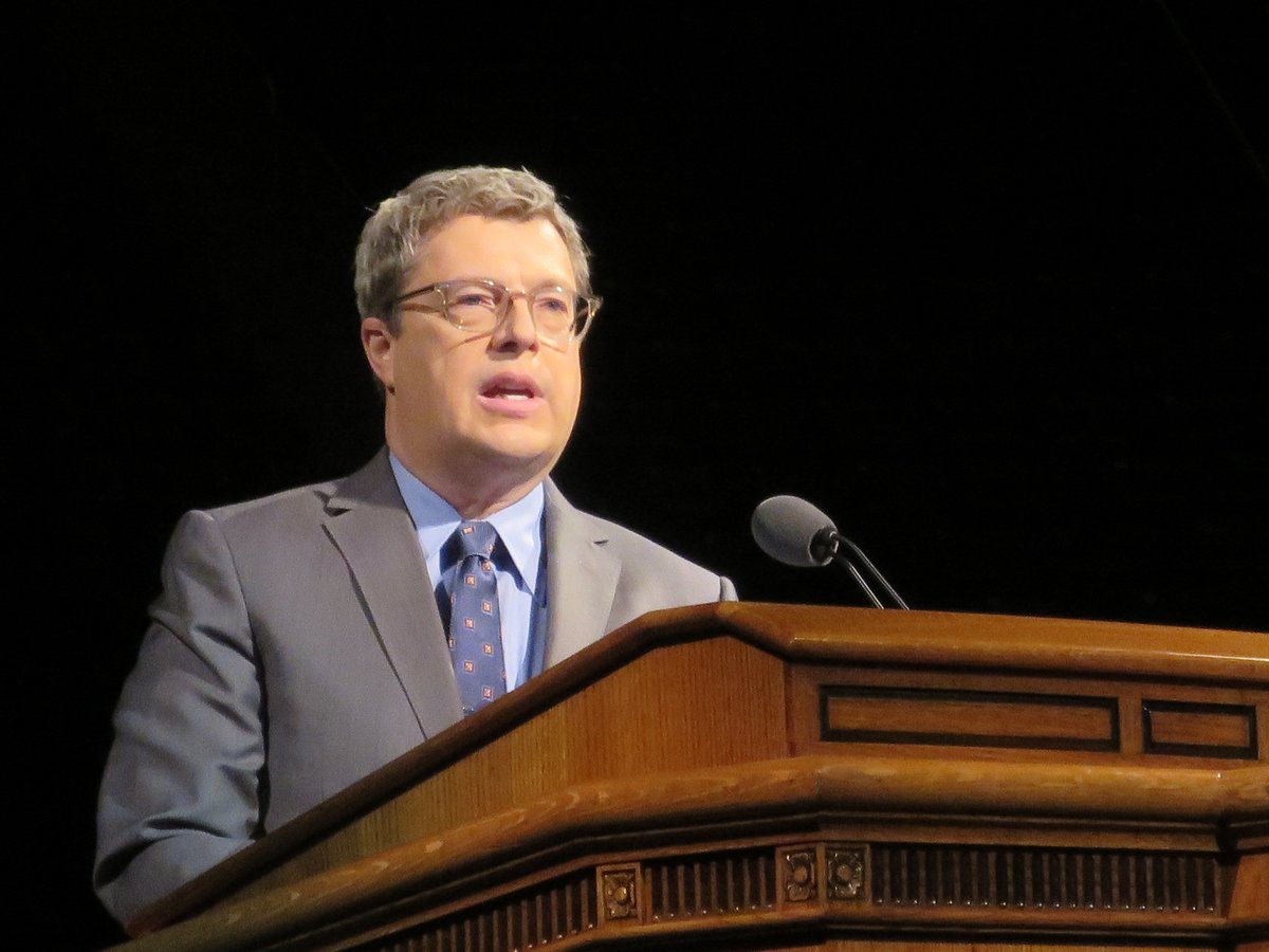iclrsorg's tweet photo. Brett Scharffs addresses question "Why should we care about #religiousfreedom?" #FoRB #byulaw https://t.co/Rz1TWugOOt https://t.co/qdymRaym2X