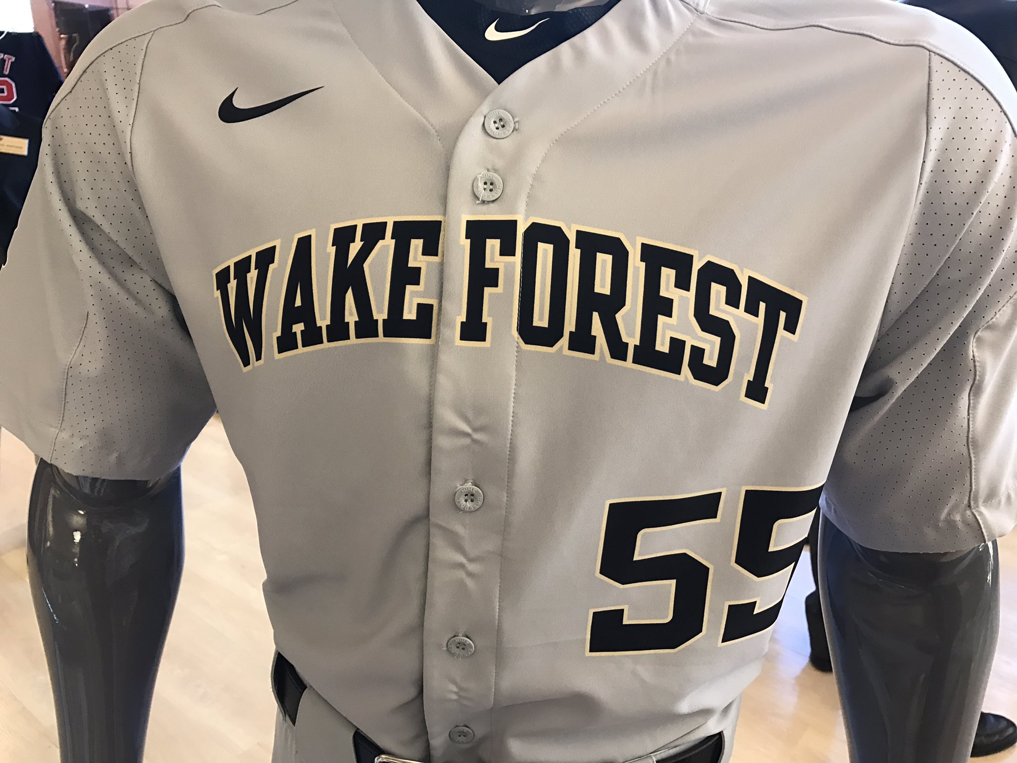 New Wake Forest Baseball Uniform — UNISWAG