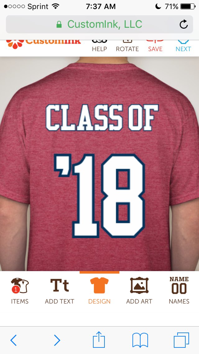 mhsclass_of2018's tweet photo. Okay so we need to vote on shirts to place the order. This is option #1 https://t.co/qn8zmqP3Lu