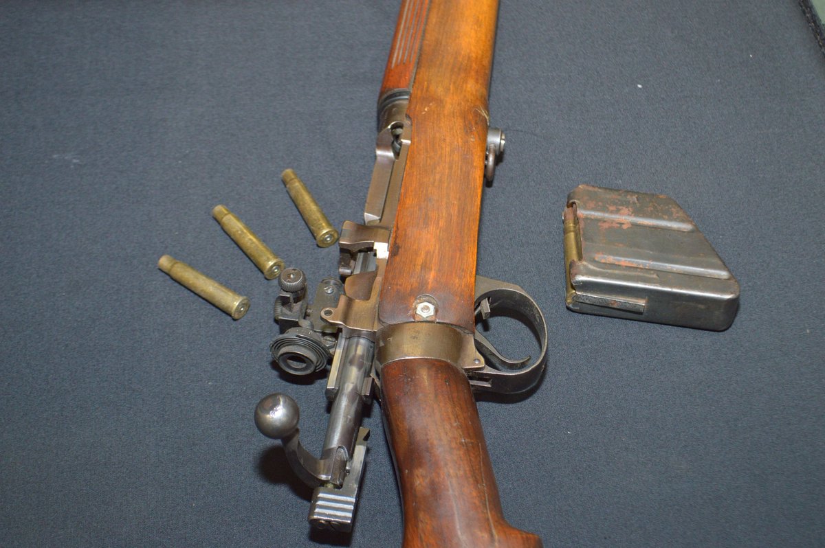 There are many beautiful Lee Enfields coming up in April and this is just one #auction #LeeEnfield