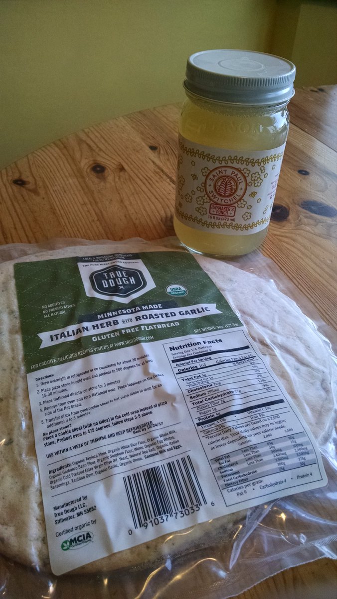 Celebrating #NationalPizzaDay2017 with <a href="/truedoughpizza/">True Dough</a> with #switchel!