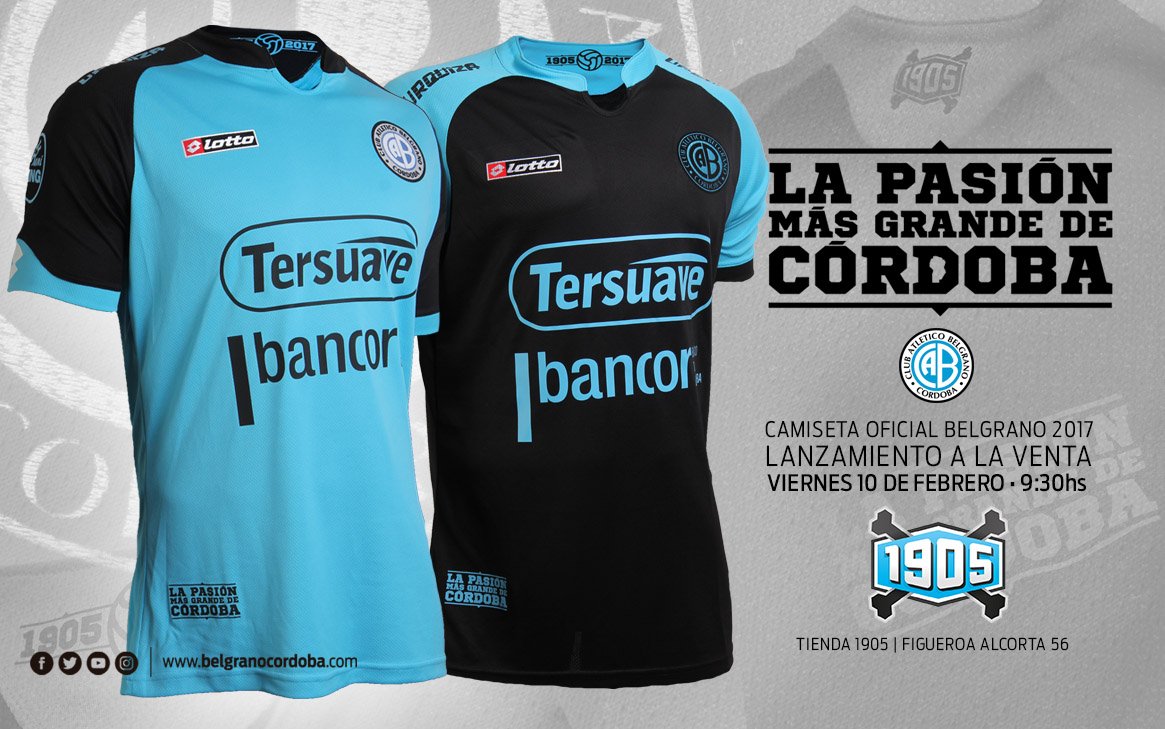 Belgrano's tweet photo. Desde mañana a las 9:30, podrás comprar #LaNuevaDeBelgrano en @Tienda1905, con presencia de los jugadores de #Belgrano 👌 https://t.co/7R0S1Nij1u