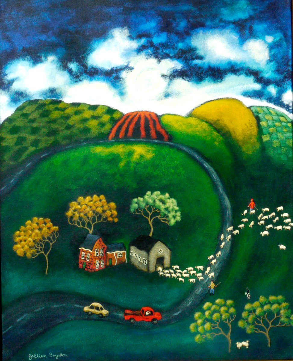 joellenbrydon's tweet image. Been in a traffic jam lately? 4th installment of The Story Behind the Story #storytelling #art #farming tinyurl.com/zjkzq99