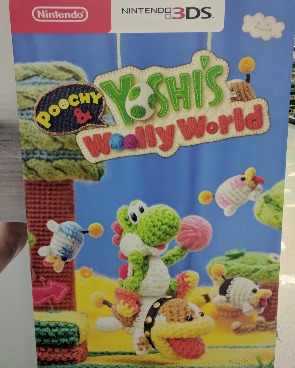 discohirokun's tweet photo. Whenever Poochy's not on screen, all the Yoshis should be asking, "Where's Poochy?" #PoochyAndYoshisWoolyWorld #Yoshi #Poochy #WheresPoochy https://t.co/pl0wDoDChN