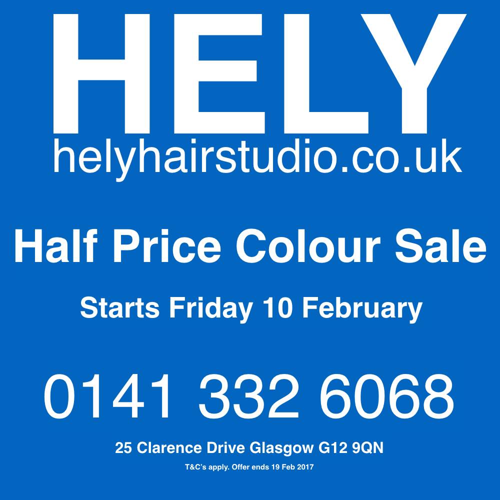 helyhairstudio's tweet photo. Brighten up with our 50% colour sale
#Schwarzkopf #Essentiallooks #Koolblonds https://t.co/KeNWVUCeef