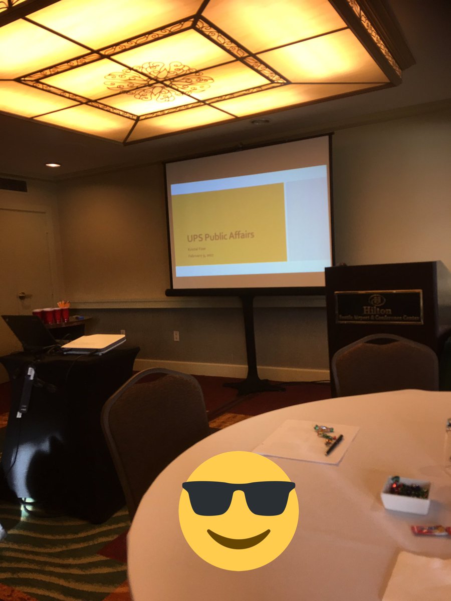 UPS Managers Meeting - Public Affairs!!