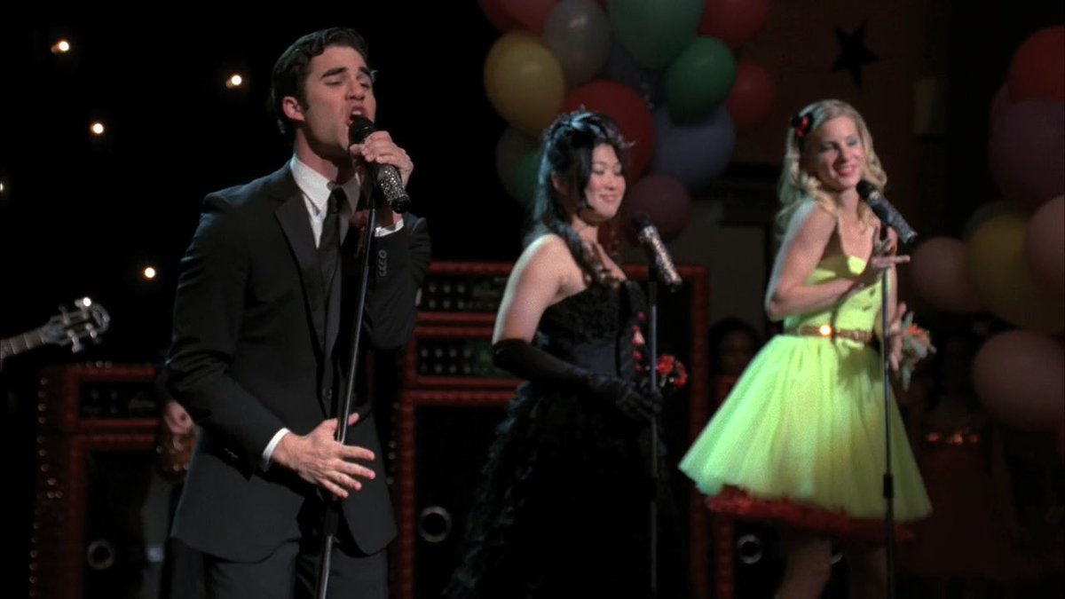 TypicalGleeks's tweet image. Choose one prom performance