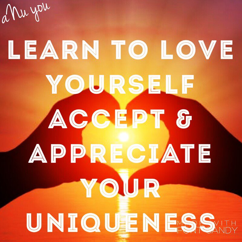 klmilton_'s tweet photo. Learn to love yourself, accept &amp; appreciate, your uniqueness #relationships #accept #appreciate #love #uniqueness #knowyourself https://t.co/wQl3p68HSN