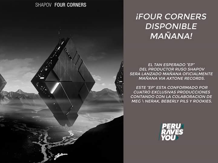 PeruRavesYou's tweet photo. ¿Cuántos listos para Four Corners? 😍🙌 @ShapovMusic @Axtone https://t.co/317GNZbJqI