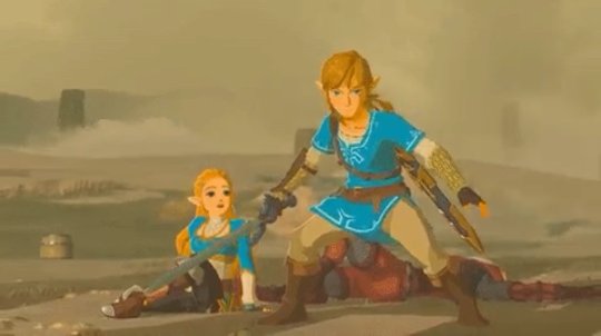 FearlessHylian's tweet photo. "Don't make any sudden movements! It's my duty to keep her safe no matter what happens." https://t.co/c4nfXZuSZx
