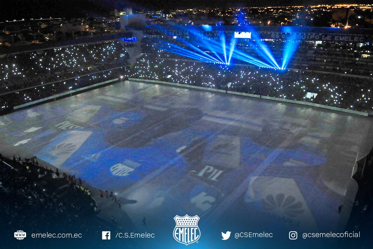 CSEmelec's tweet photo. Mapping. Reinauguración del Estadio Banco del Pacífico Capwell https://t.co/fRDubUeeEc