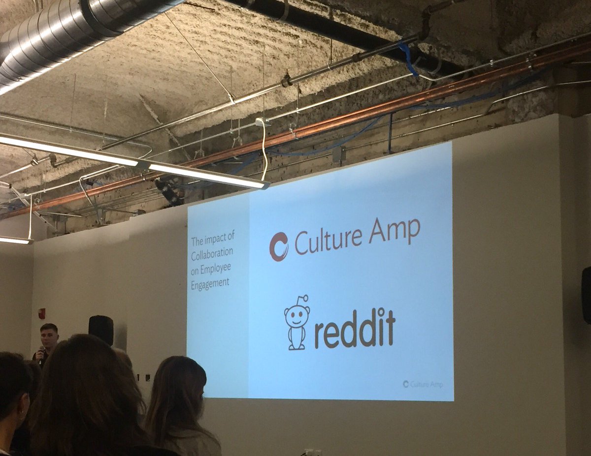 emeryim's tweet photo. Amazing (and large) gathering of #peoplegeeks at @reddit HQ sharing stories and discussing collaboration. Thanks @CultureAmp ! https://t.co/VWXjTeV73l