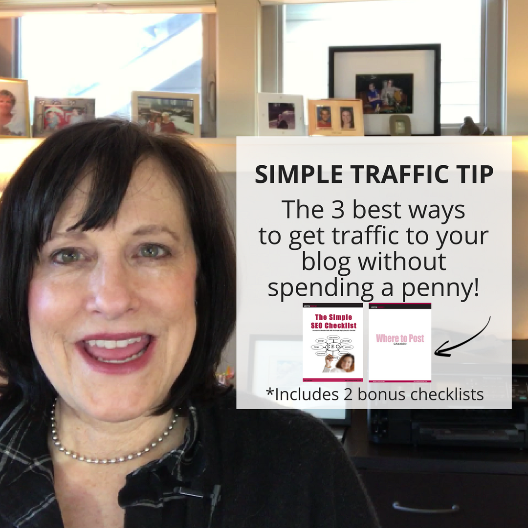 Want more free traffic to your #blog? <a href="/KristenPoborsky/">Kristen Poborsky</a> has 3 simple tips that you can start doing today. 2cns.co/2luY5Dp #seo