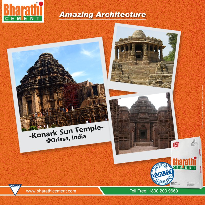 #AmazingArchitecture #SunTemple is a 13th-century CE Sun Temple at Konark in Orissa, India. It is 35 km from Puri and 65 km from Bhubaneswar