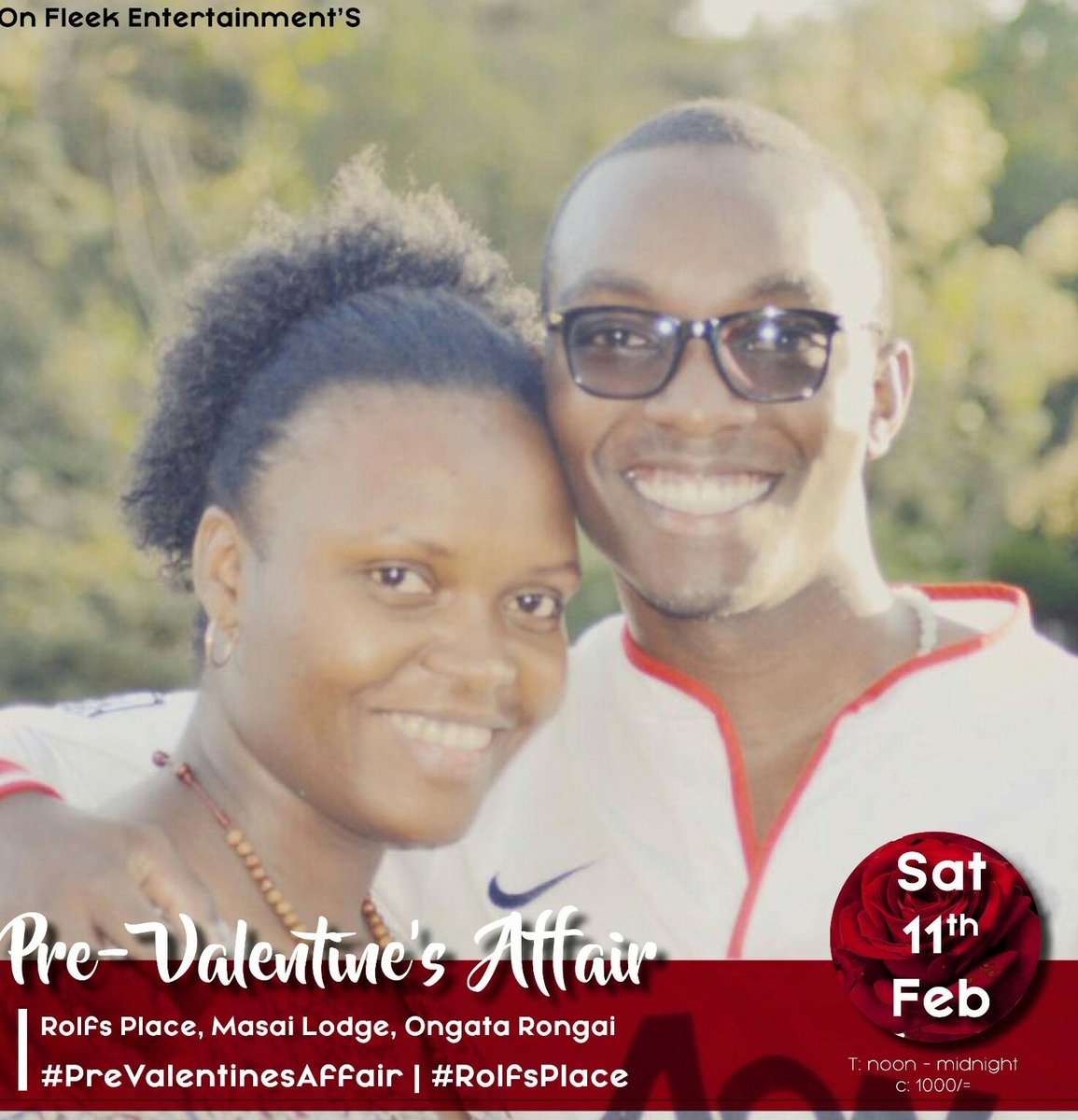 OnFleekEnt254's tweet photo. It's finally here guys #PrevalentinesAffair   #RolfsPlaceRongai #OnfleekEnt254 https://t.co/LdozcH588J