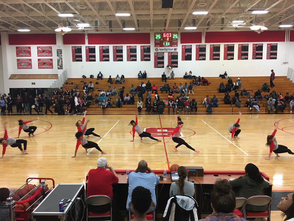 katievflint's tweet photo. Great Job ADC! And Congrats to our senior dancing basketball player- Jasmine! 💃🏻🏀❤️ @salemADC https://t.co/p7nL7Od88M