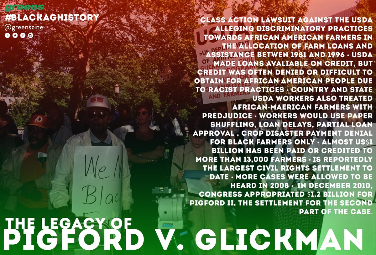 What was the Pigford v. Glickman class action lawsuit about?