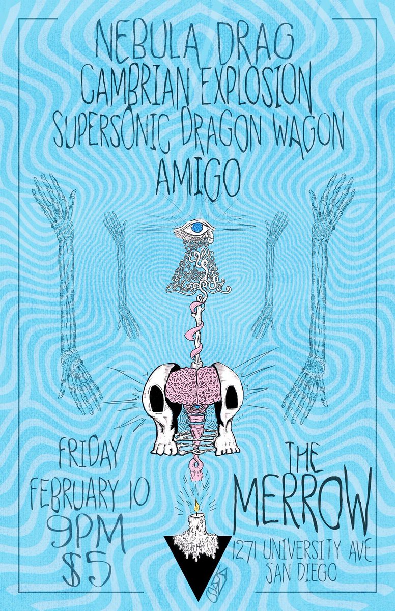 nebuladrag's tweet photo. Tomorrow night at @TheMerrowSD ! https://t.co/3cbqlvfbUu