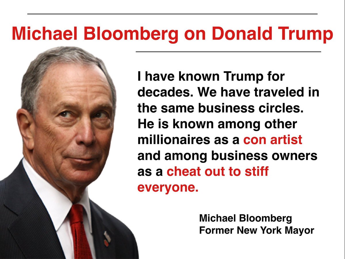 jackschofield's tweet photo. @CharlesPosey7 @realDonaldTrump No argument from the people who know him ;-) https://t.co/pF1PSdifC6