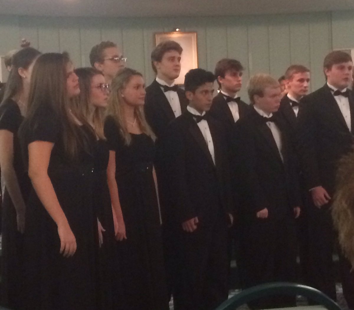 SMNWAthletics's tweet photo. Great job SMNW choir and jazz band performing at Lakeview Village for the residents #GoldenPerformance https://t.co/aXua9Q9SqL