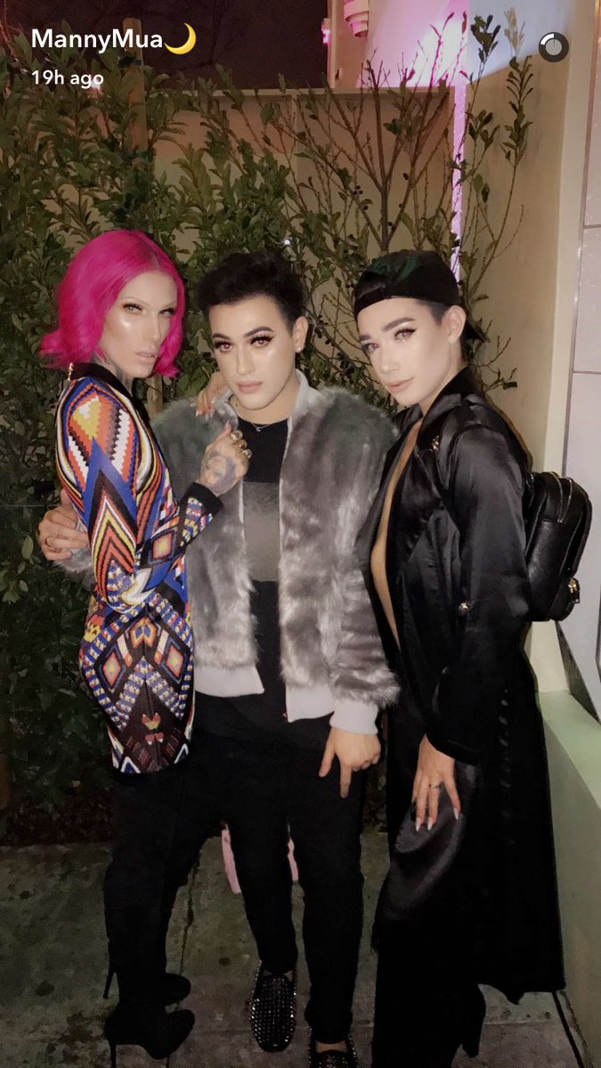 olivia13anne's tweet photo. THE SUPREMES🔥 @MannyMua733 @JeffreeStar @jamescharles https://t.co/XWOQkWDudY