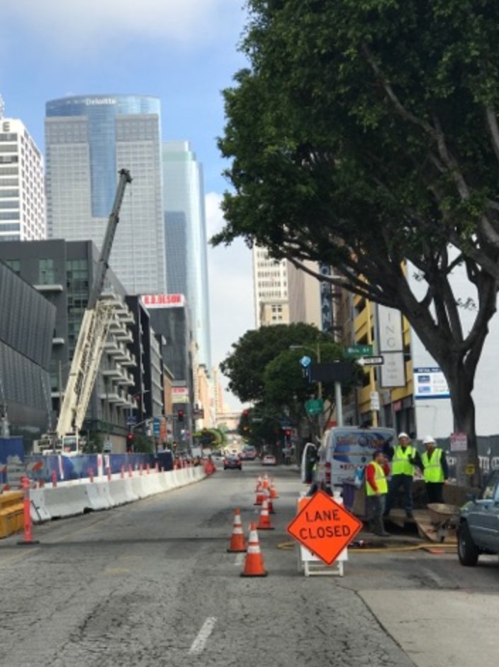 Street Signage and Closing in #DowntownLos #dtla #plumbing #plumber 
experienceplumbing.com/street-signage…