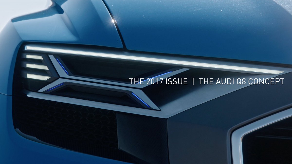 CarmagazineUSA's tweet photo. Know The Future Of @Audi #Luxury Through The #Q8Concept. #Download & Experience "The 2017 Issue" For #Free: https://t.co/48pXT7oxpd https://t.co/aKqAMLSHUn