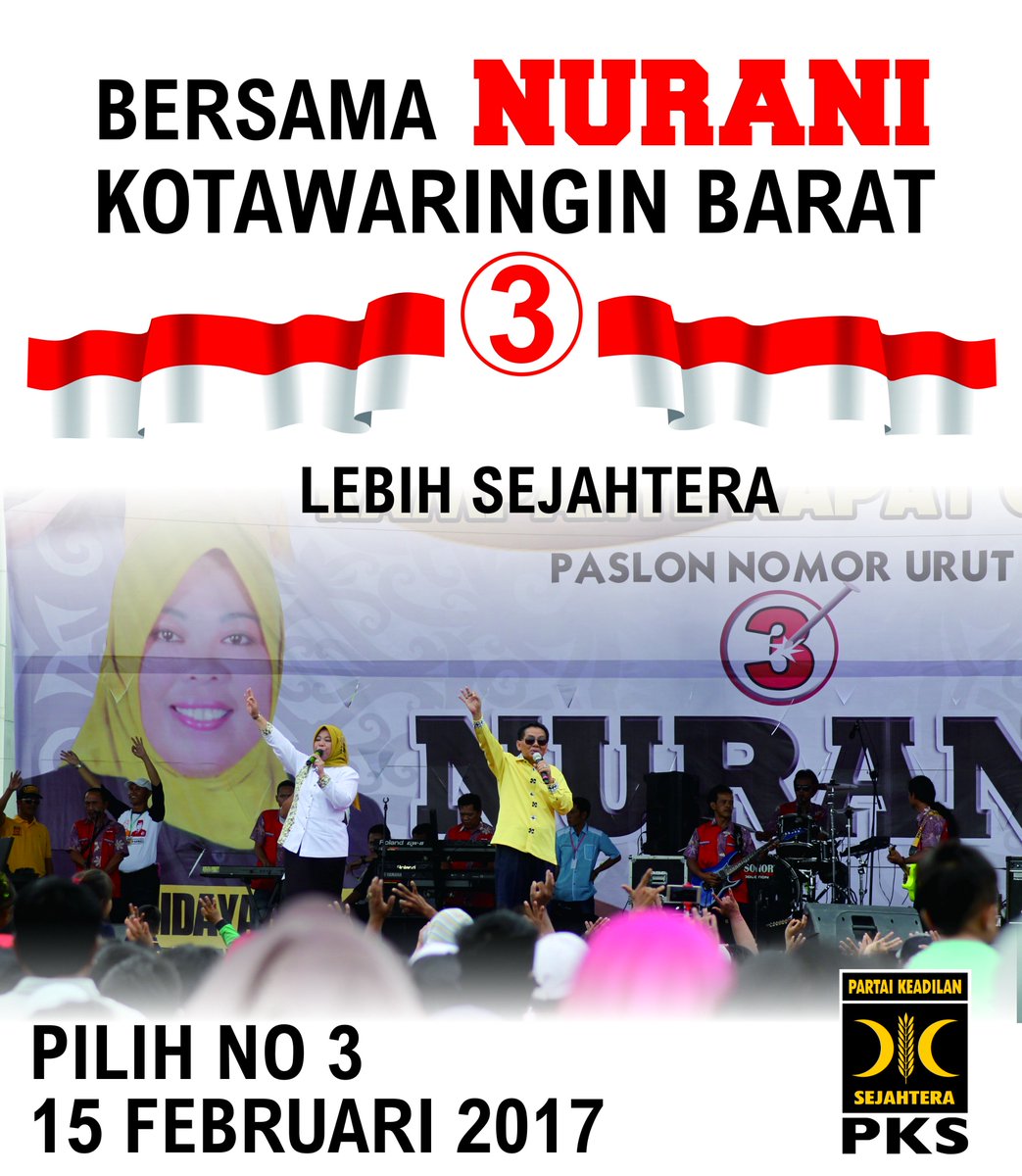 PILIH No 3 NUrani...Untuk Kobar lebih sejahtera..