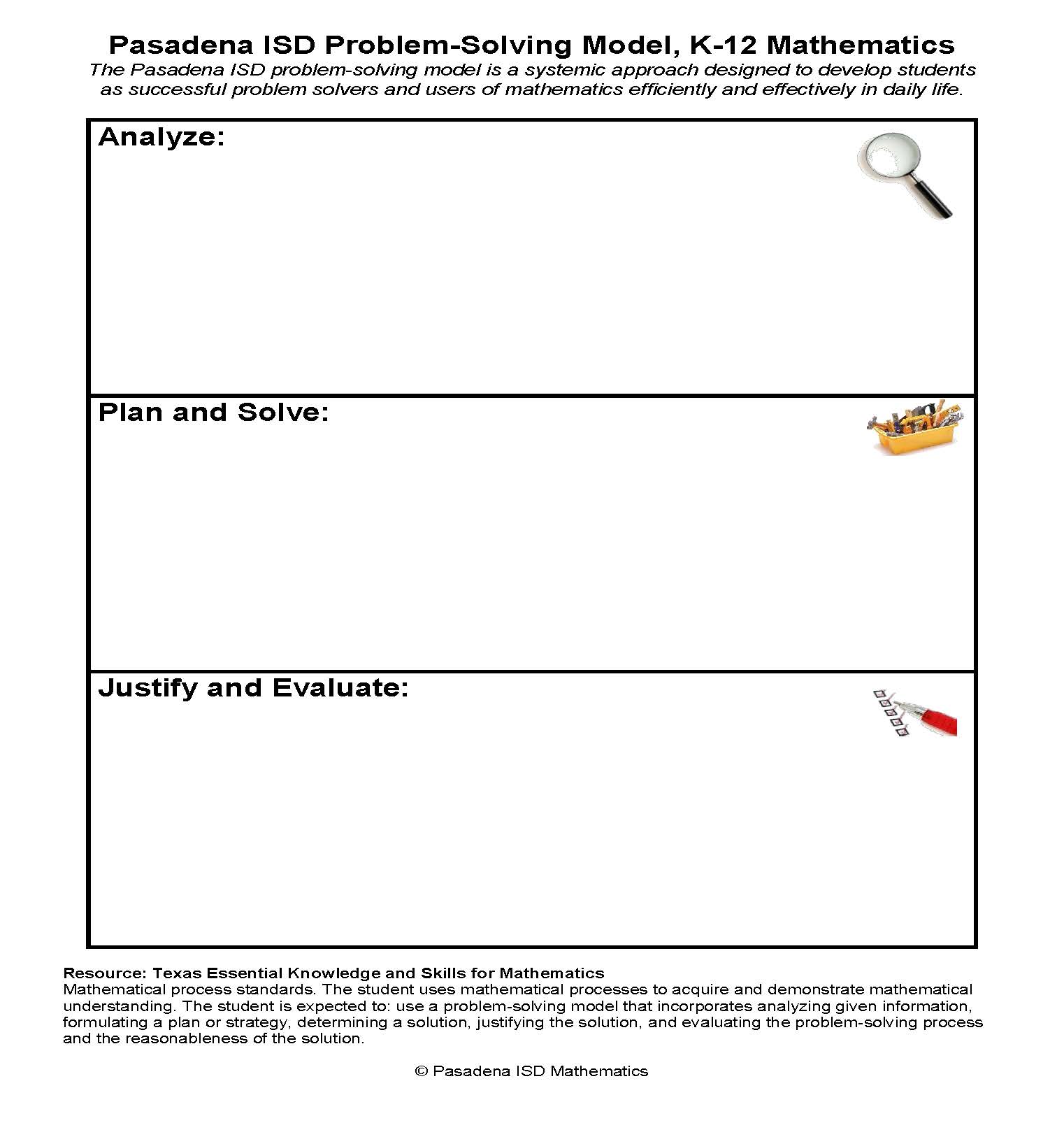 Problem Solving Model