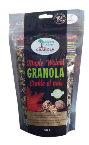 FreshGranola's tweet photo. Save $2 on Honey Almond or Maple Walnut Granola (500 g pkg). Now on sale for $8 at Freshco 981 Wonderland Rd S #ldnont #shoplocal #deal https://t.co/CU2VMGgD1N