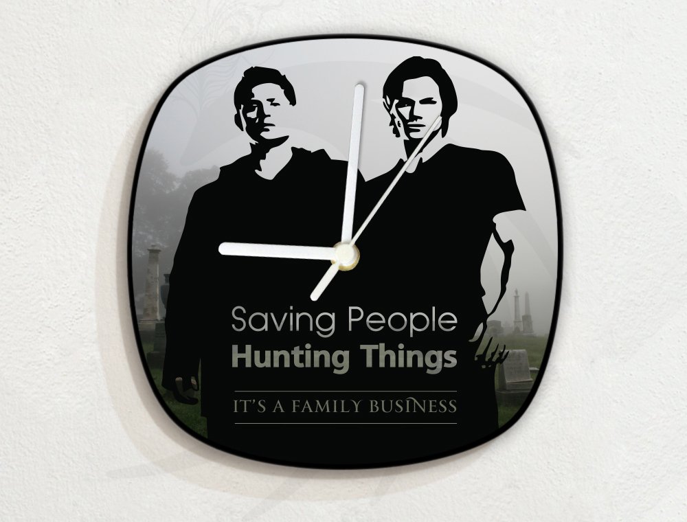 inPhoenixArt's tweet photo. #Supernatural - #Sam &amp; #Dean - #SavingPeople, #Hunting #Things, It's The #Family #Business - #CustomName #WallClock

https://t.co/AKRcOgalFb https://t.co/cIM2sJO8iI