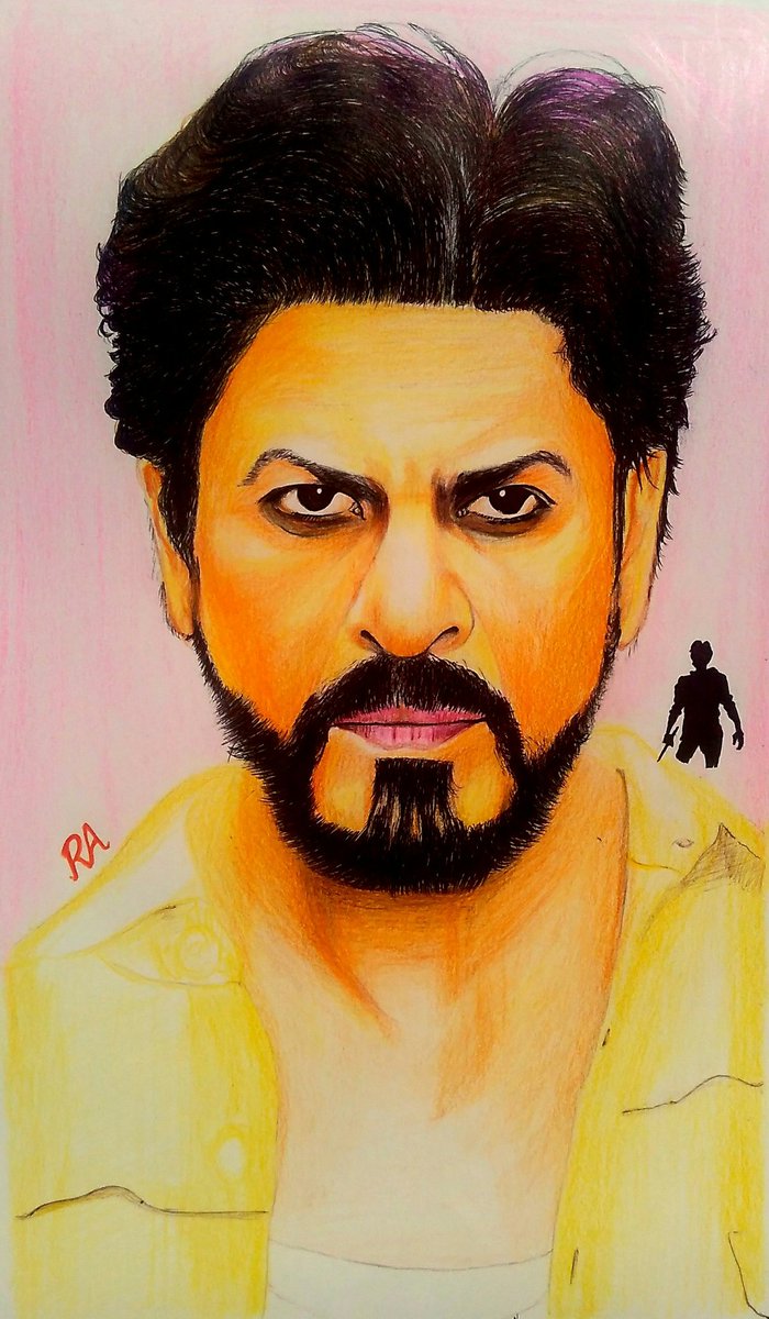 rasrkk's tweet photo. @TEAMSRK_ONLINE notice my colour pencil sketch @iamsrk sir...
#ReliveRaees @RaeesTheFilm
@justarpan
@iamsrkclub
@iamSRKFansClub https://t.co/yZXpMHiEK4