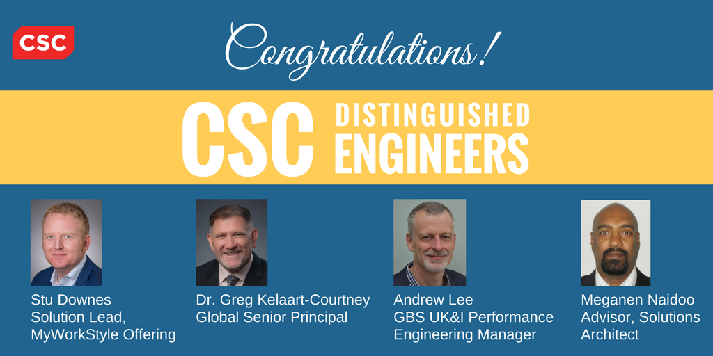 sansvema's tweet photo. CSC Distinguished Engineers: https://t.co/Xd7juHOtom. Expertise with Impact. #CSCTechtalk.  Congrats! Welcome onboard https://t.co/zXxRMXH5bQ
