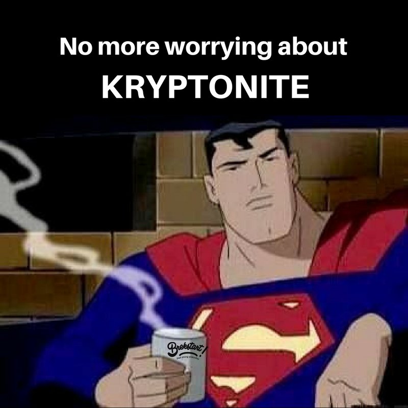 Brekstart's tweet photo. Breakfast of superhumans, is what makes Superman a Superman. #LetsBrekstart https://t.co/iEYND7MPoS