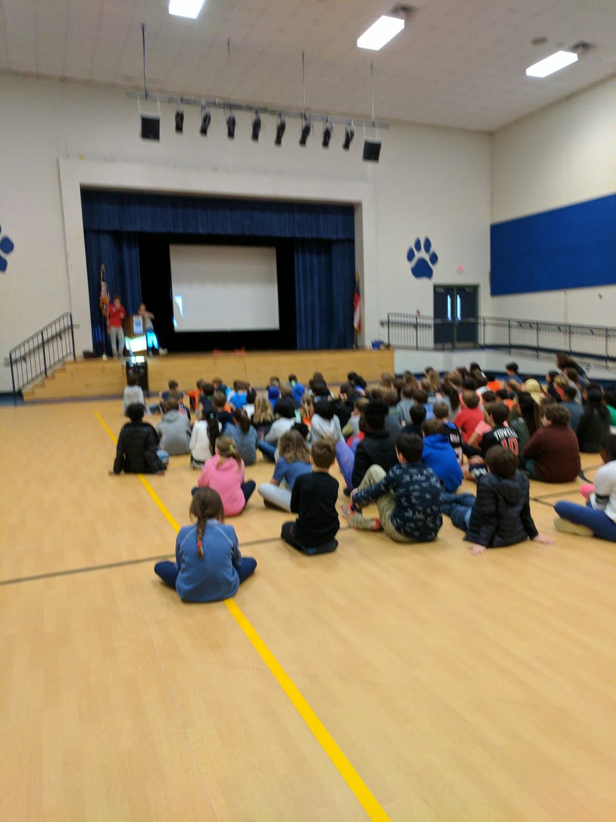 MsGarwick's tweet photo. We did it! 6 ES visits in 6 days--cant wait for our future Cougars to join us @suttonms6 ! https://t.co/P8zBdyQolo