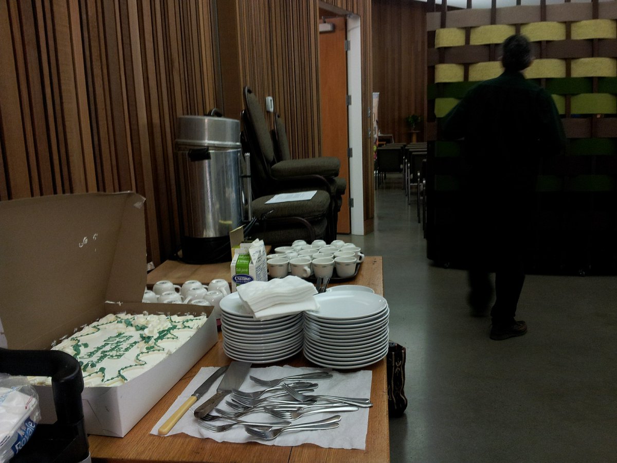 bjacobsc's tweet photo. #Sooke Region Food CHI speakers arriving shortly for our AGM celebrating 10yrs // 7pm at NEW St Rose of Lima #wewooyouwithcake #saveALR https://t.co/nw1jLRwwen