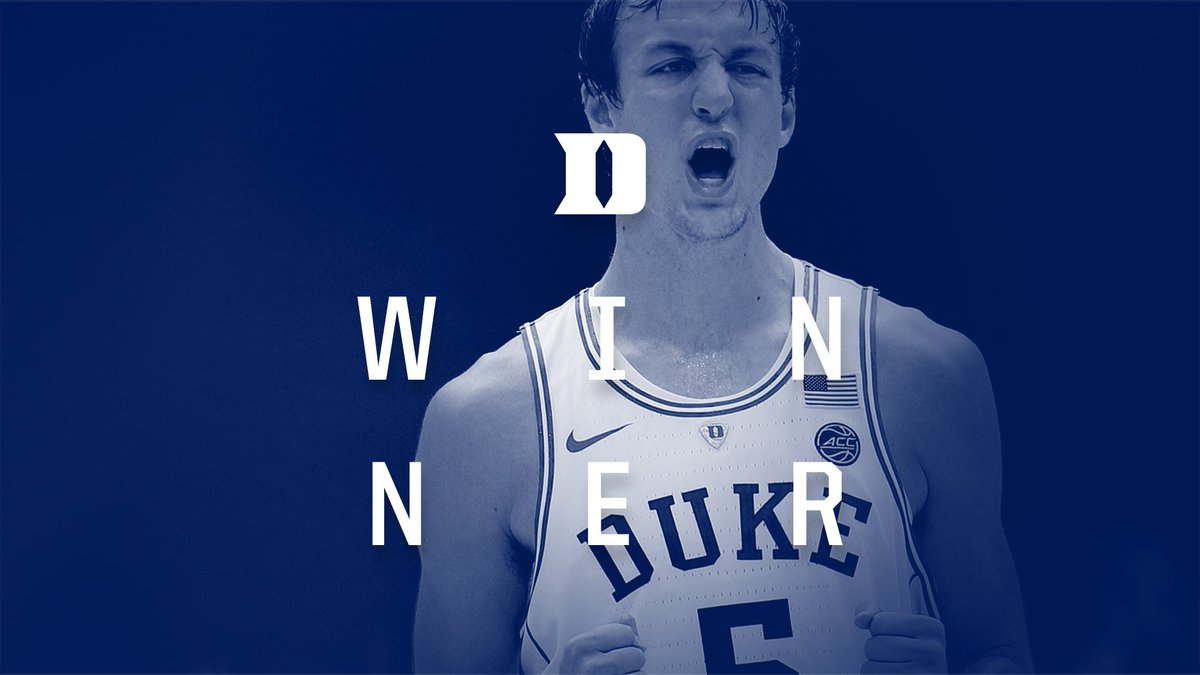 MarchMadnessMBB's tweet photo. DUKE. https://t.co/PWdBL7ZNR7