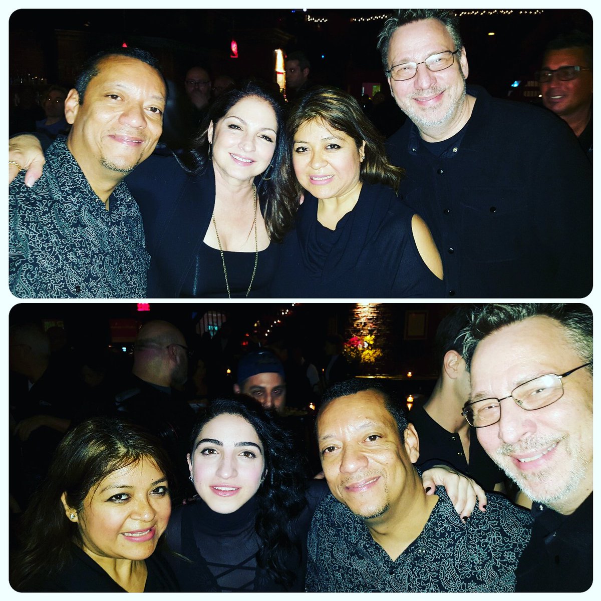 teresatlat's tweet photo. Last night at the @CuttingRoomNYC celebrating new music from #emilyestefan #lpcongas #lprawpercussion https://t.co/EI1kAZxZ3W