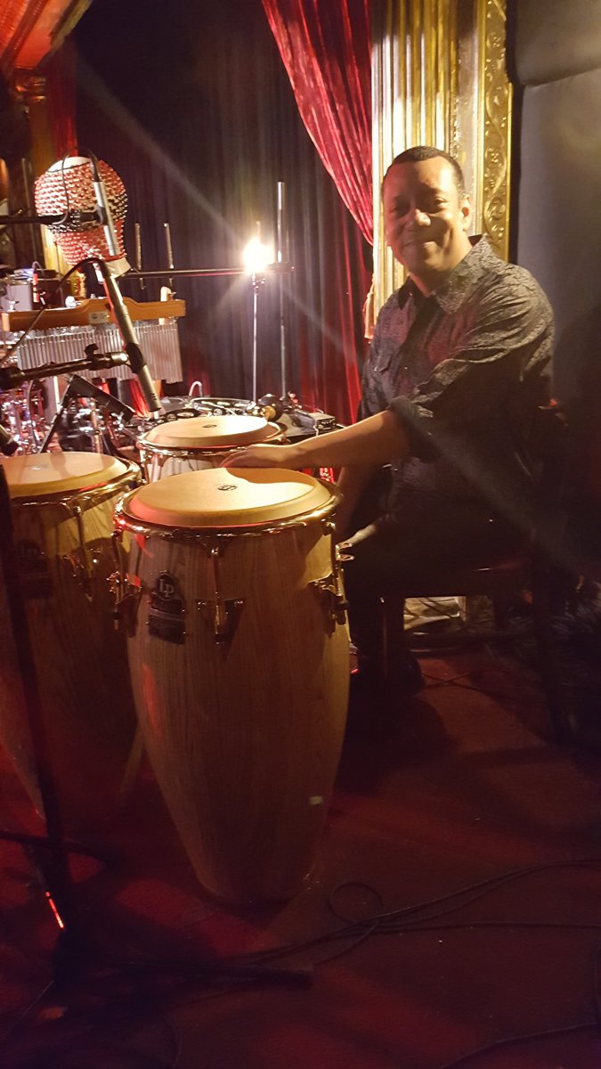 teresatlat's tweet photo. Last night at the @CuttingRoomNYC celebrating new music from #emilyestefan #lpcongas #lprawpercussion https://t.co/EI1kAZxZ3W