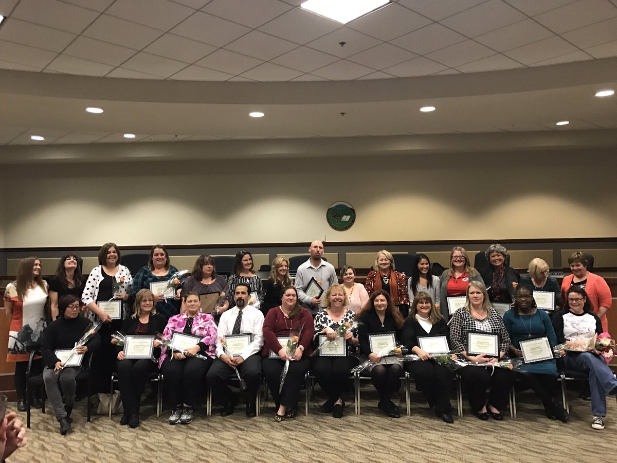 Teachers of the Year recognized at tonight's Board meeting!! #FSUSD #premier #teachersmakeadifference  Congratulations!!🎈🎉