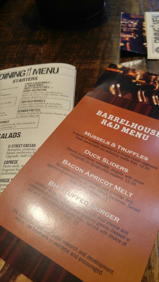VCTapped's tweet photo. New R&D menu at @Barrelhouse101! #drinklocal #vctapped #downtownventura #VenturaCounty #ventura https://t.co/CDboLtRYTW