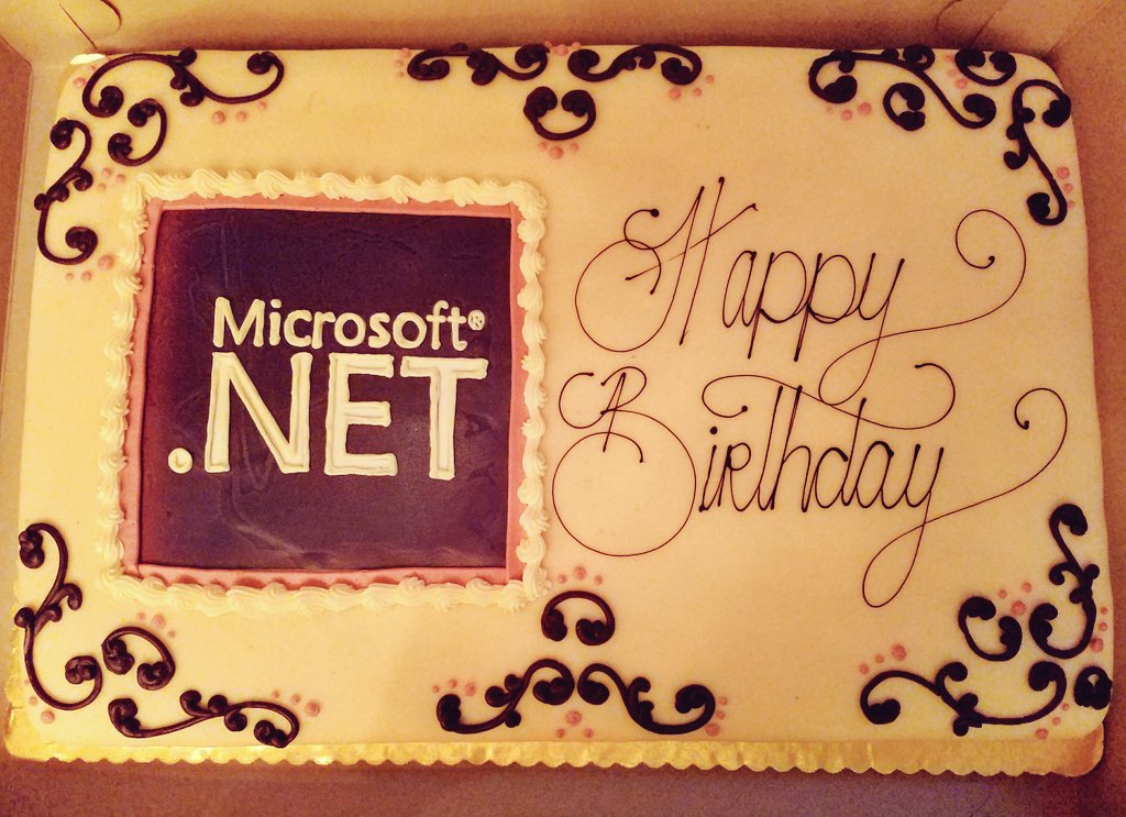 microsoftalumni's tweet image. Happy 15th Anniversary .NET!! Thx to @hifibrewing for hosting this Geek bash! @VisualStudio @MobilizeNet @BethMassi #dotnet #Microsoftlife