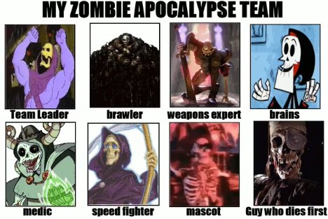 _DevilCity_'s tweet photo. My zombie apocalypse team lol.๐น
What's your plan on this weekend? ๐
Make sure you have a good rest!๐ธ#DevilCity https://t.co/jB8MmzUksL https://t.co/x0Eob2NNds