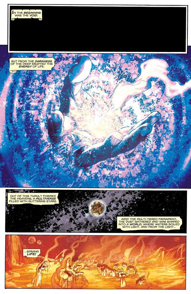 TheSourceWall's tweet photo. In the beginning,The Source is first born as the Multiverse coalesces  from the chaos being formed from the unmoving order of entropy. https://t.co/BzrOg4xT9b
