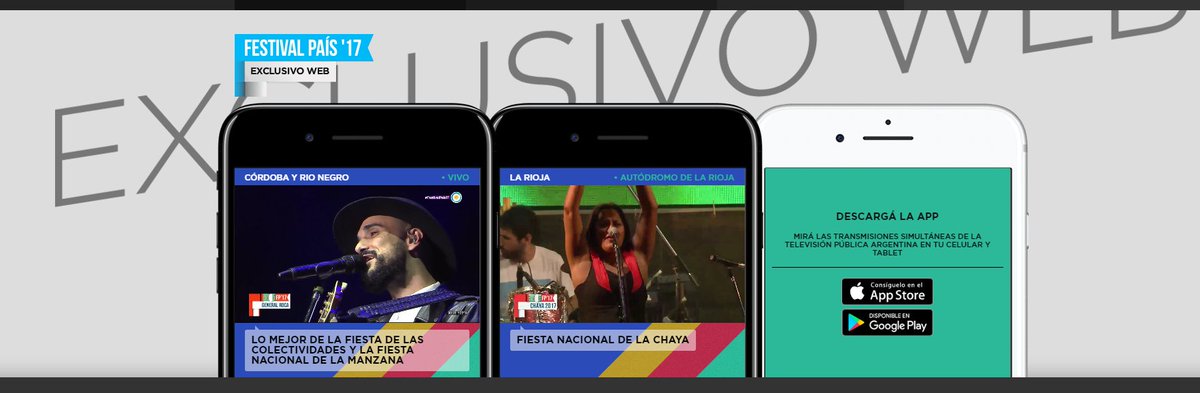 #FestivalPaís17 | <a href="/AbelPintos/">ABEL</a> y la <a href="/brujasalguero/">bruja salguero</a> juntos en tvpublica.com.ar > Mirá la doble transmisión de <a href="/fnm_roca/">Fiesta de la Manzana</a> y @lachaya2017