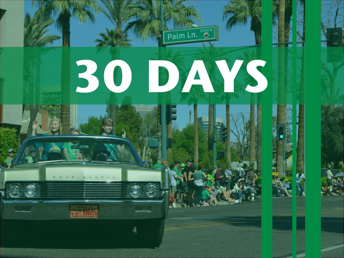 St. Patricks Day PHX tweet media