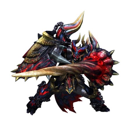 Kogath on X: Official Lance render for Monster Hunter XX: Massacre Demon  Diablos Lance and male Massacre Demon Diablos Blademaster armor #MHXX   / X