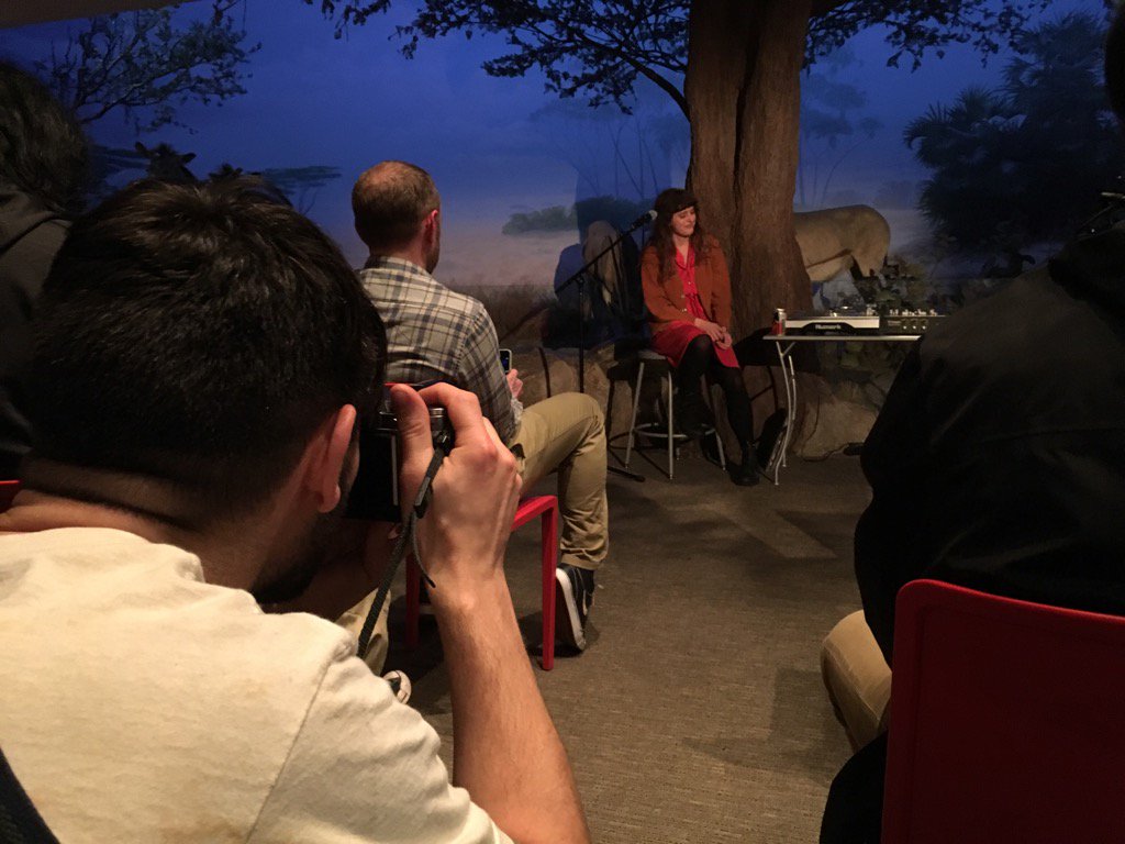 this_wachter's tweet image. Amazing live show of the podcast @PhonoMemory at @calacademy