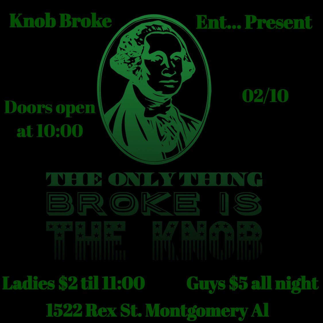 Knob_Broke_Ent's tweet photo. @knob_broke_ent GOING LIVE at the infamous 1522 Rex Street 😲 THIS FRIDAY #myasu #myasu20 #AUM #skegee #334 #Gumptown dont miss the 🎥📽📹 https://t.co/GeIvvrcTi8