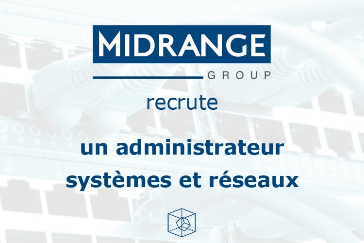 midrange_mss's tweet image. Pour notre nouvelle activité #FAI, nous recrutons un administrateur systèmes et réseaux en #CDI à Ermont (95).midrange.fr/fr/recruitement